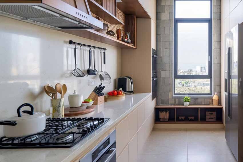 One-Wall Kitchen - Natural Light